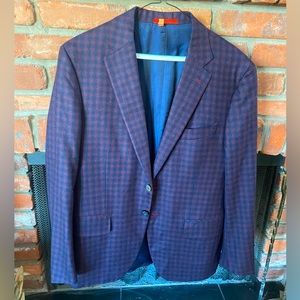 Isaia Mens Jacket Size 52 Made in Italy